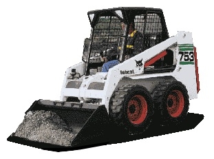 Smykový kolový nakladač BOBCAT 753